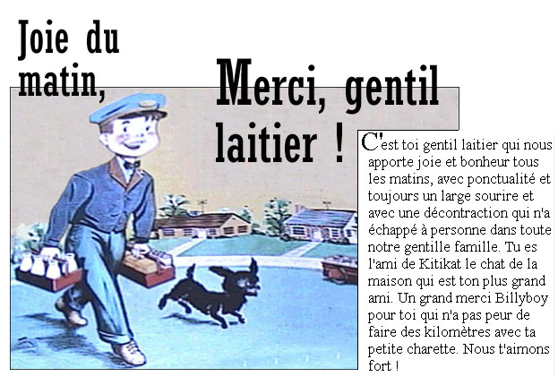 Merci gentil laitier