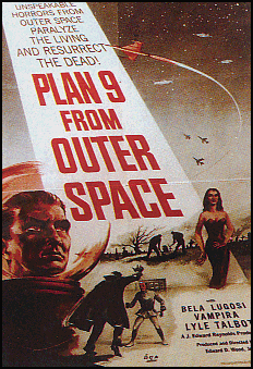 Plan 9 from outer space