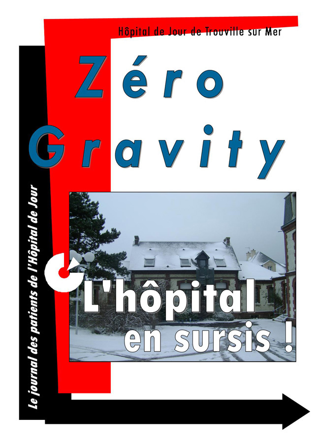 Zéro Gravity, le journal des patients de l'hôpital de jour de Trouville sur Mer