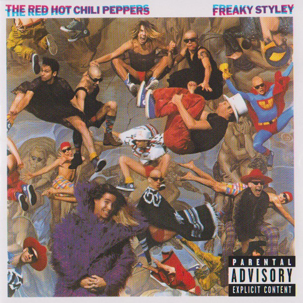 Freaky Styley, le second album des Red Hot (Pochette version CD)