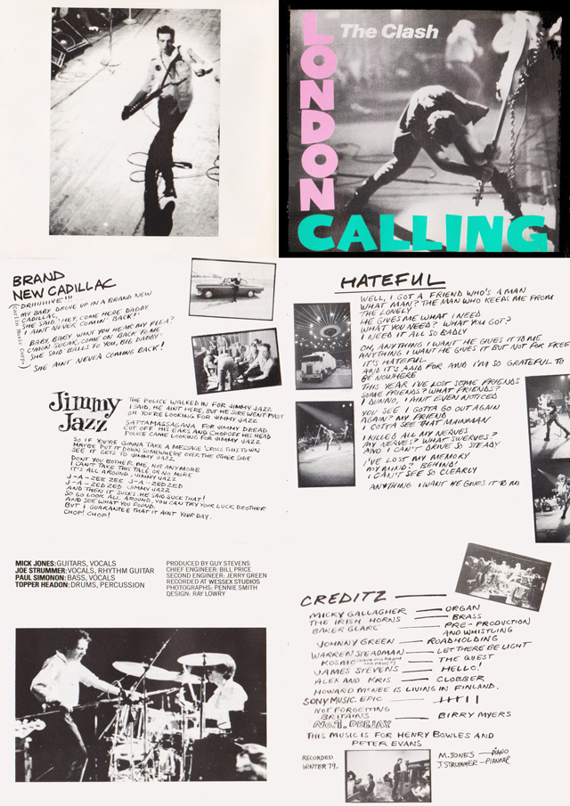 Le troisième album des Clash : London Calling