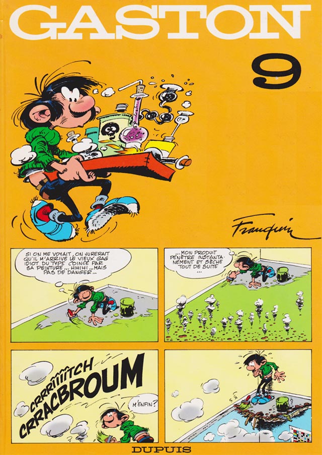 gaston lagaffe, éditions Dupuis, franquin