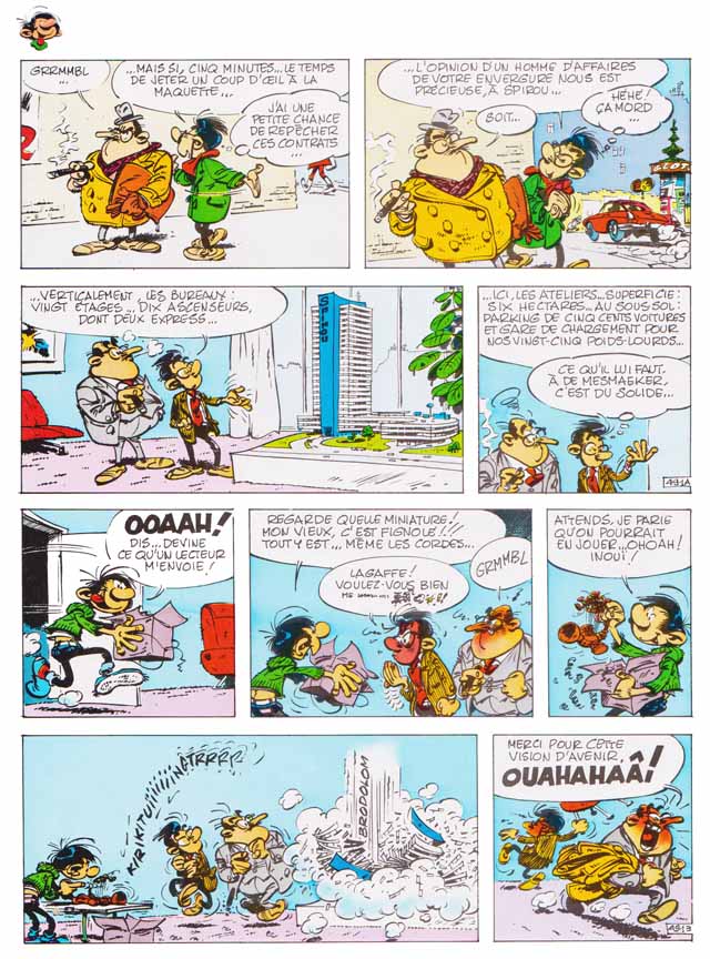 gaston lagaffe, éditions Dupuis, franquin